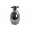 Island Pineapple Figurine Polished Chrome Finish Silver - Large