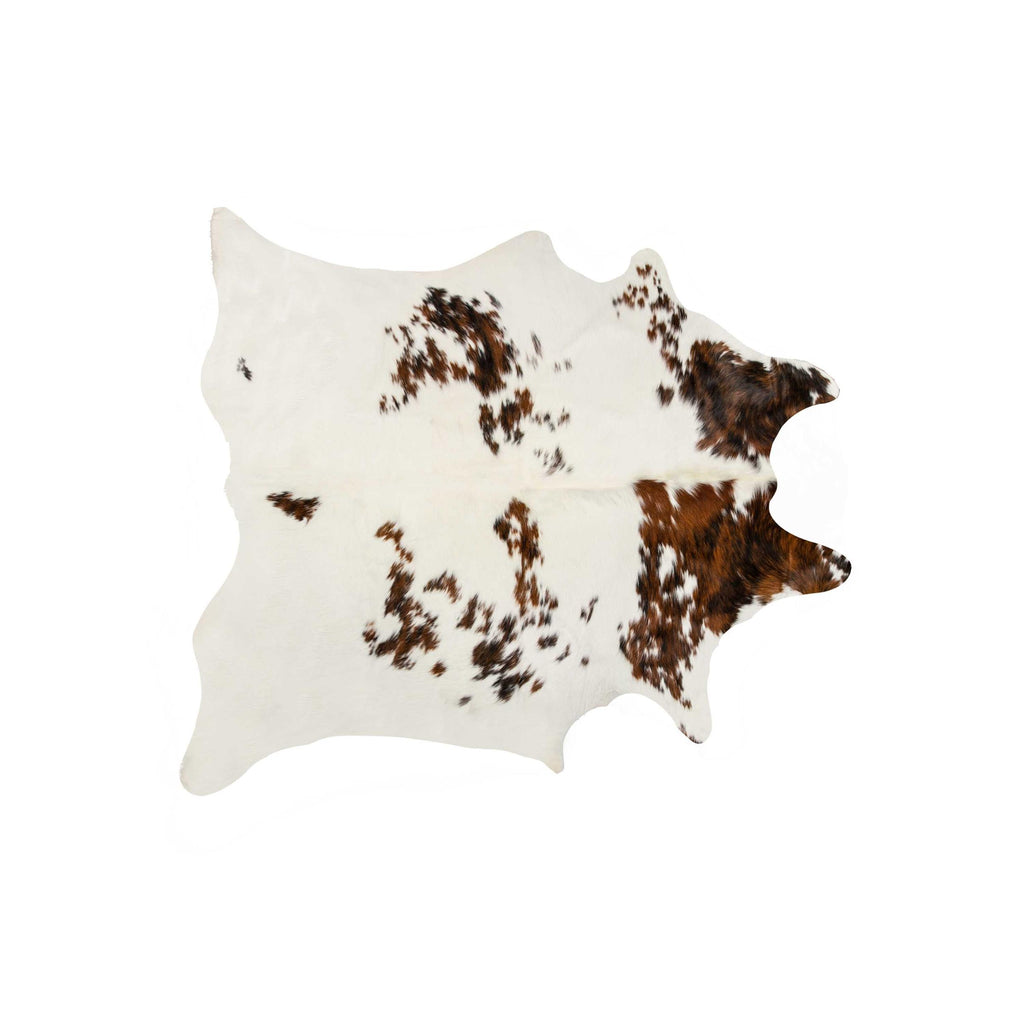 6' X 7' Exotic Cowhide Rug - Tricolor