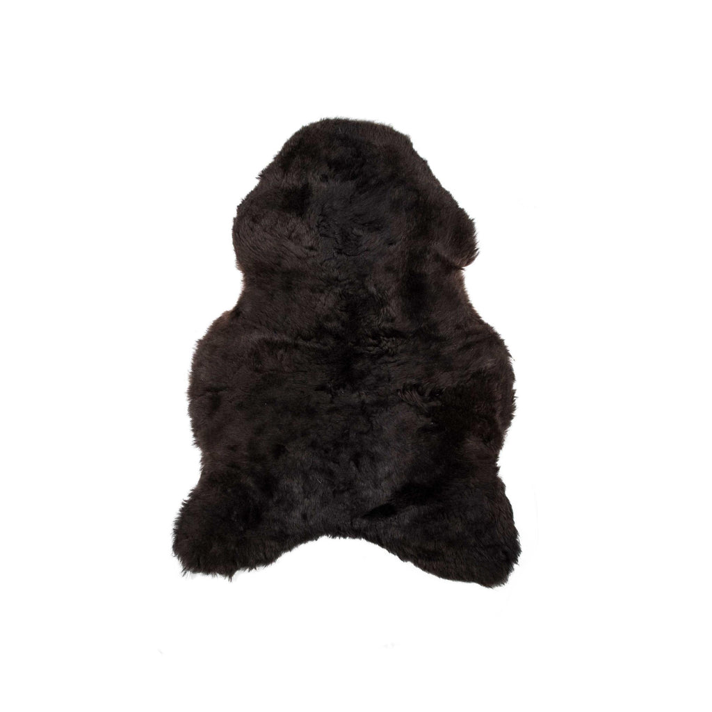 2' X 3' Chocolate Single Sheepskin Area Rug