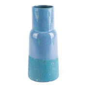 6.1" X 6.1" X 14" Short Gorgeous Blue Vase