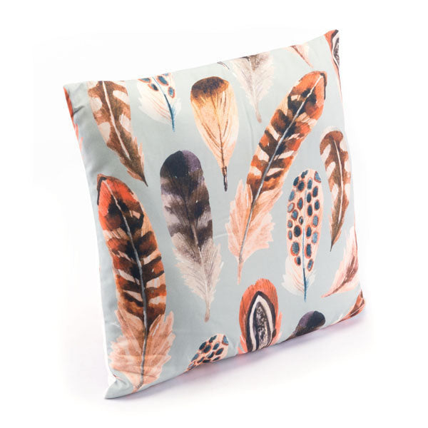 17.7" X 17.7" X 1.2" Nature-Inspired Multicolor One Pillow