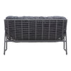 Gray Polyethylene Beach Couch