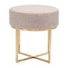 15" X 14.5" X 35" Espresso Leatherette Stool