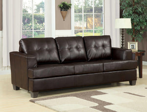 Platinum Sofa with Queen Sleeper, Brown