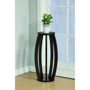 Modern Plant Stand With Curve Legs, Brown