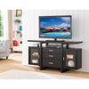 Striking Spacious Modern TV Stand - Buffet, Black