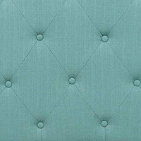 Contemporary Full Queen Headboard, Blue