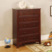 Transitional Style Wooden Chest, Brown