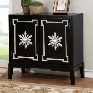 Spacious Wooden Hallway Chest, Black