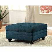 Contemporary Ottoman, Teal Blue