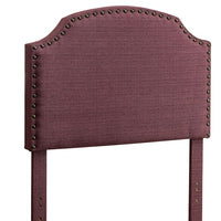 Purple Twin Size Headboard