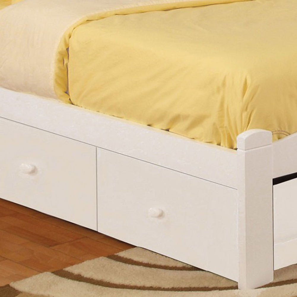 Transitional Drawers, White