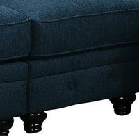 Stanford II Sofa Chair, Teal Fabric