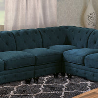 Stanford II Sofa Chair, Teal Fabric