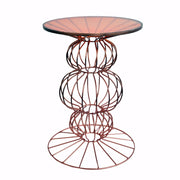 Dazzling Orianne Side Table With Spherical Base