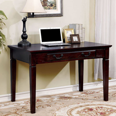 Transitional Writing Desk In Walnut Finish