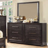 Opulent Glided Dresser, Dark Gray