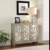 Console Table, Silver Gray