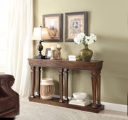 Console Table, Oak Brown