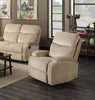 Recliner , Sand Velvet  (Cream)