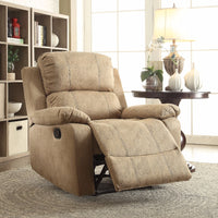 Recliner, Light Brown   Microfiber