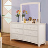 Voguish Wooden Youth Dresser, White