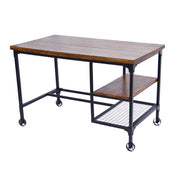 Industrial Design Desk , Antique Black