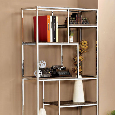 Contemporary Display Shelf, Chrome Finish