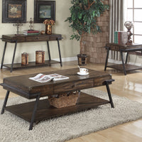 Smart Coffee Table, Weathered Dark Oak