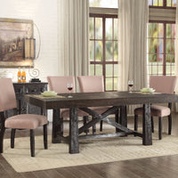 Gracious Dining Table, Salvage Brown