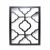 Elegantly Charmed Wooden Wall Decor, Black