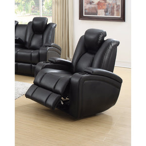 Extraordinary Power Recliner with Adjustable Headrest, Black