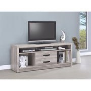 Fantastic Gray Driftwood TV Console