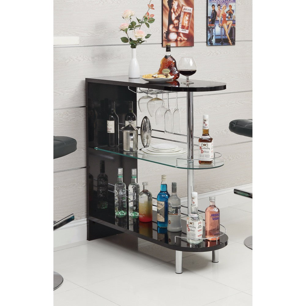 Beautiful Contemporary Bar Table, Black