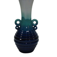 Beautifully Designed Ceramic Decorative Vase, Blue