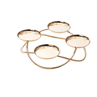 Elegantly Charmed  Decorative Metal Candle Holder, Bronze