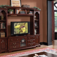 Entertainment Center, Cherry Brown