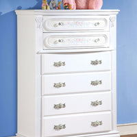 Wooden Spacious Chest, White