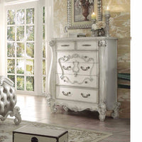 King Style Chest, Bone White