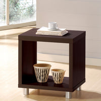 End Table, Espresso Brown