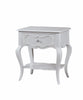 Well-designed Wood Nightstand, Grey