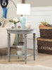 End Table, Antiqued Slate