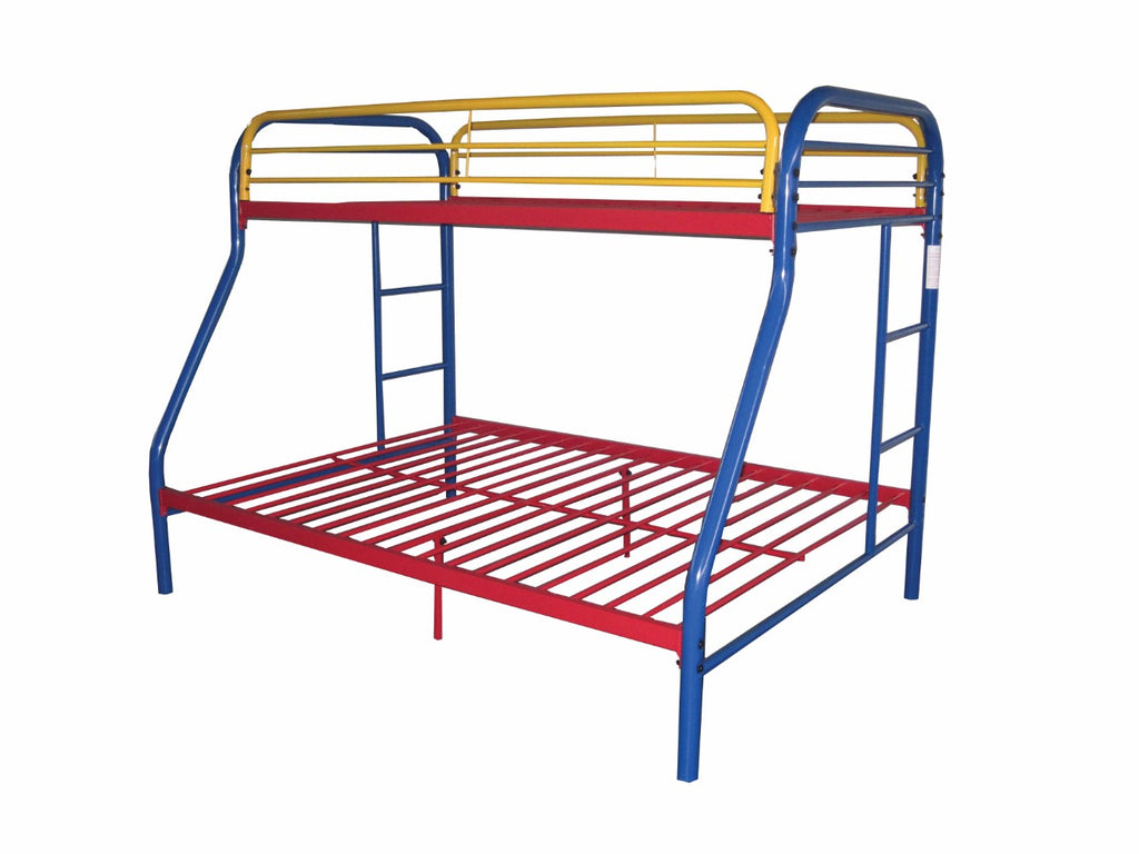 Twin-Full Bunk Bed, Rainbow