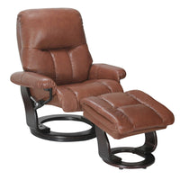 35" x 31" x 40.5" Llama Cover- Leather &amp; Vinyl match Recliner Chair &amp; Ottoman