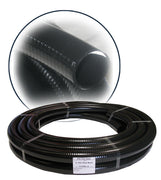 2" ID PVC Flex Hose x 25 FT - Black