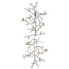 Aluminum Branch Wall Sculpture ,Silver