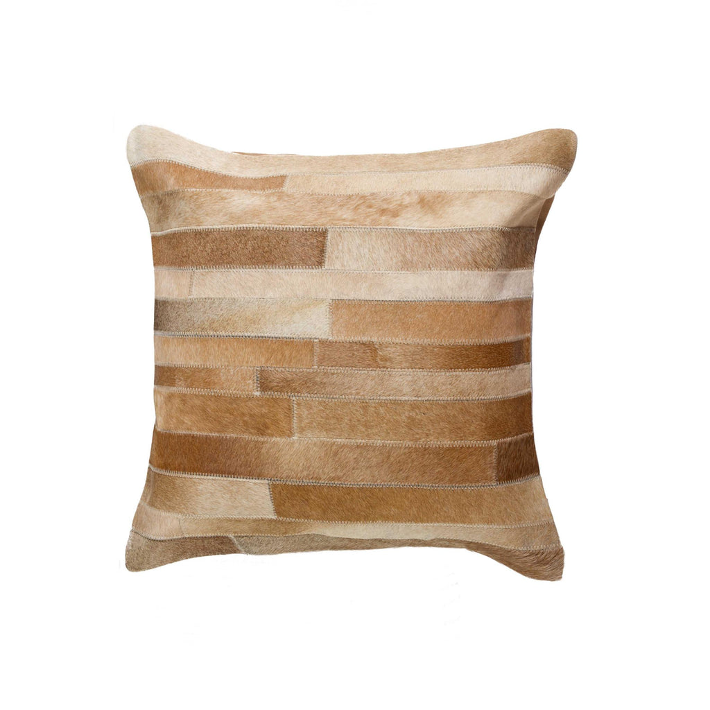 18" X 18" X 5" Tan Pillow