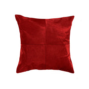 18" x 18" x 5" Red Quattro Pillow