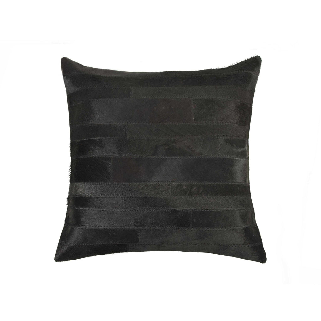 18" X 18" X 5" Black Pillow