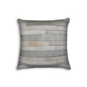 18" X 18" X 5" Gray Pillow